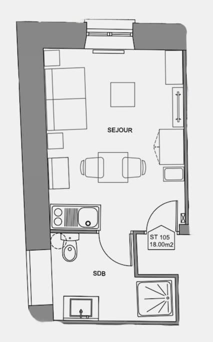 Apartment 105 Immeuble Perseverance